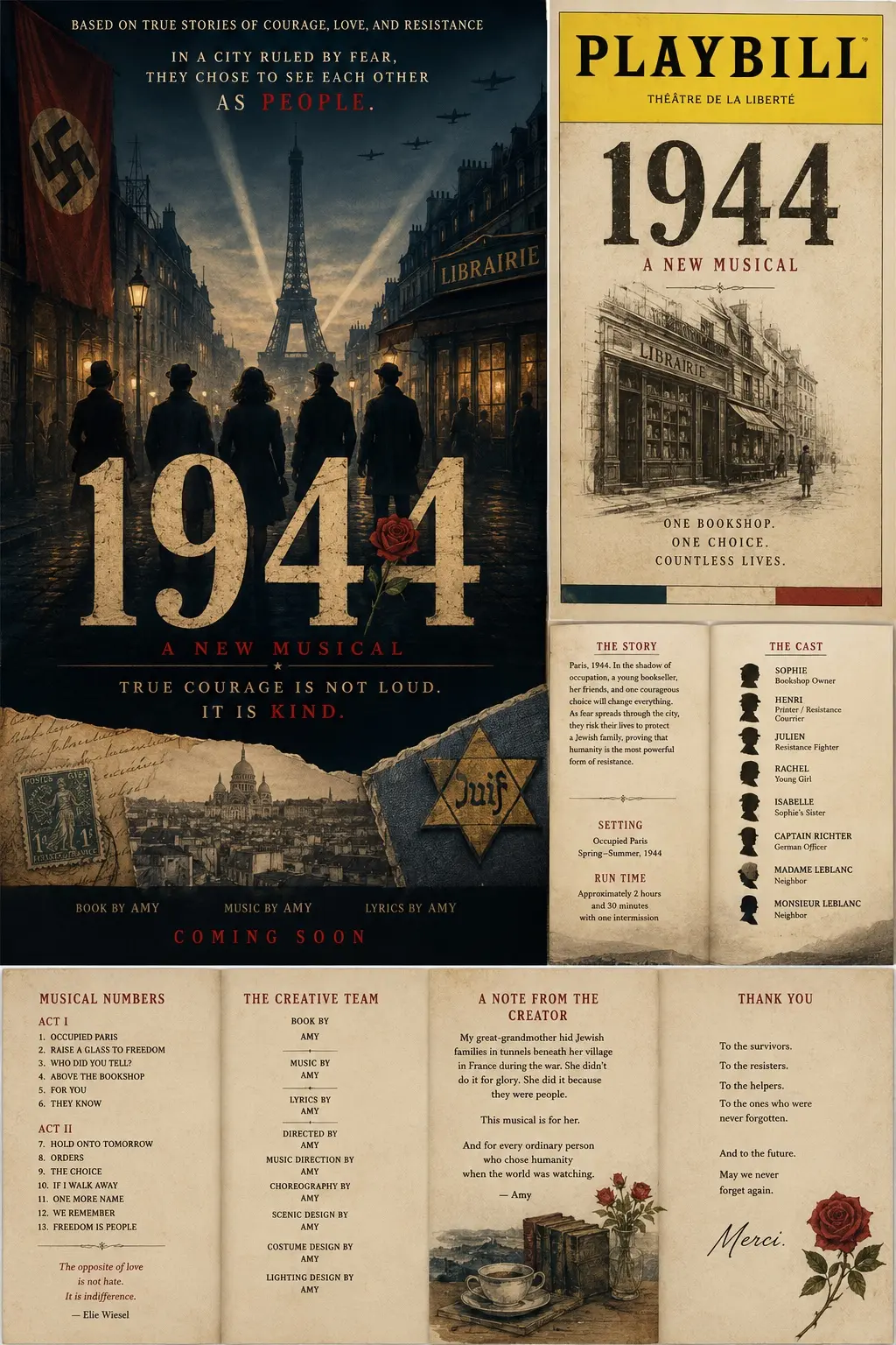 1944: The Musical concept artwork