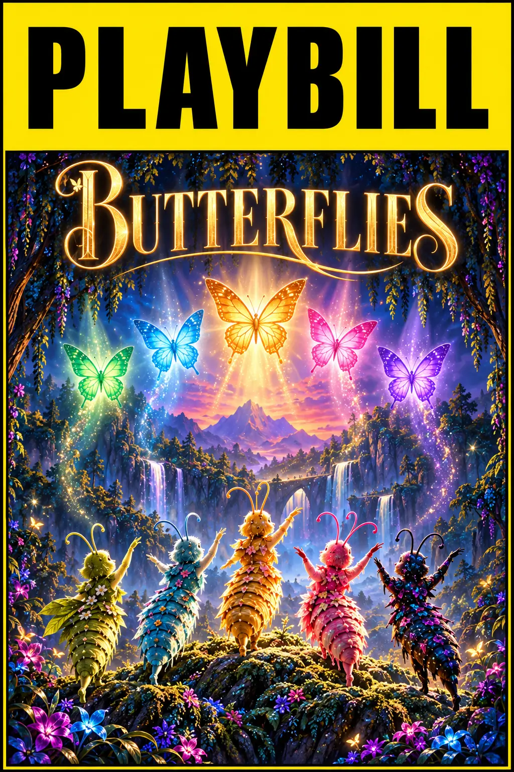 Butterflies theatrical poster